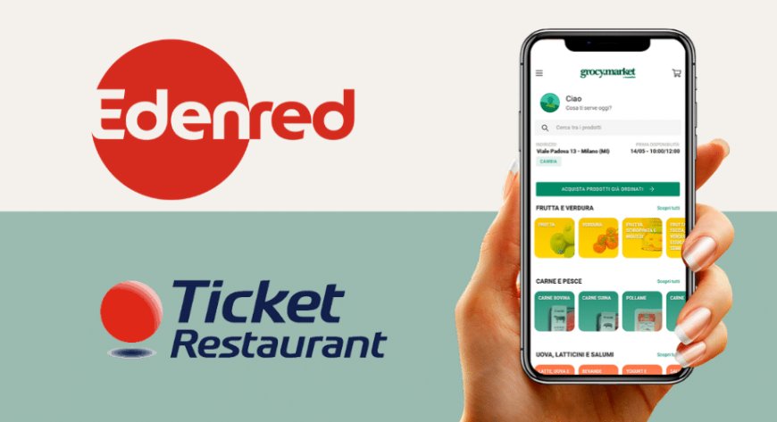 Edenred e grocymarket: la GDO si apre al Ticket Restaurant® digitale
