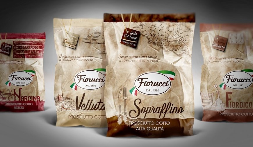 Nuovo packaging per i prosciutti cotti Fiorucci