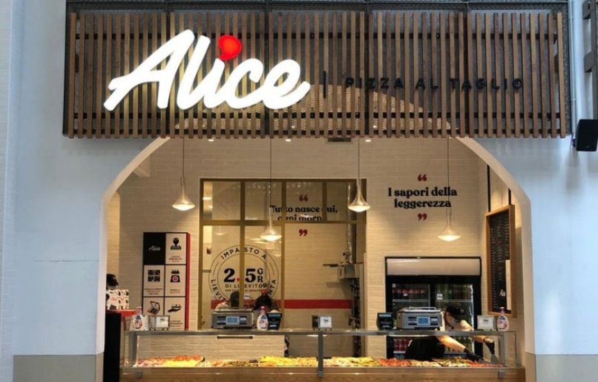 Augusto Contract realizza il punto vendita Alice Pizza ad Assago