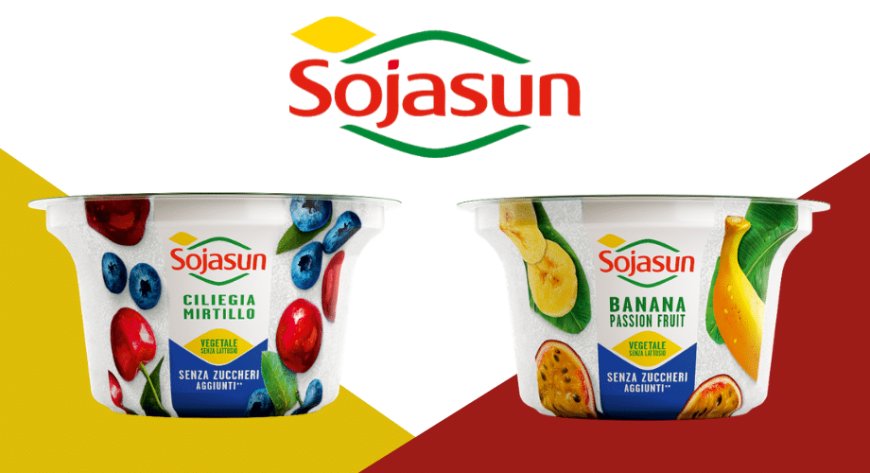 Sojasun presenta la nuova linea a base vegetale alla Frutta Senza Zuccheri Aggiunti