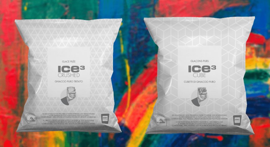 Ice Cube lancia la linea green, ghiaccio alimentare nel packaging compostabile