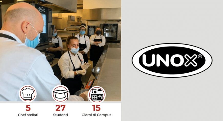 UNOX porta 27 studenti a lezione con Chef in Campus ad Acquapendente (VT)