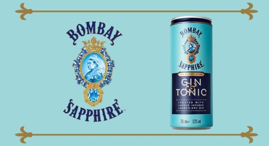 BOMBAY SAPPHIRE® & TONIC, il nuovo gin tonic premium pronto da bere