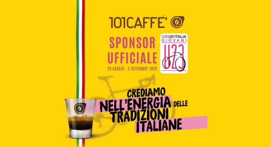 101CAFFE’ sponsor ufficiale del Giro d'Italia Giovani Under 23