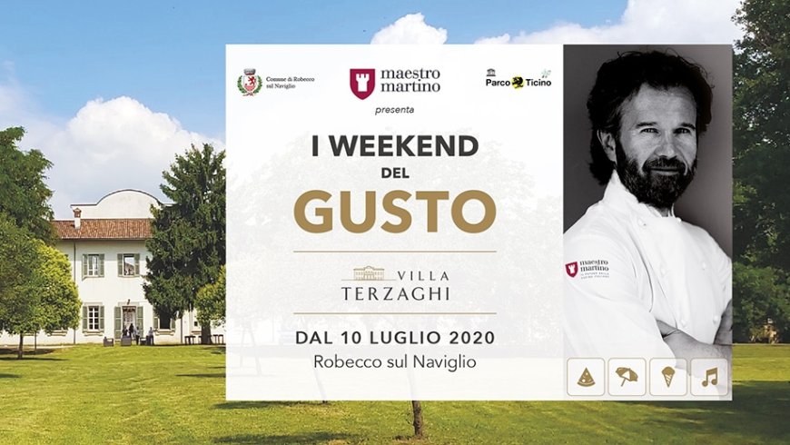 Il 5 e 6 settembre tornano I Weekend del Gusto a Villa Terzaghi firmati da Carlo Cracco