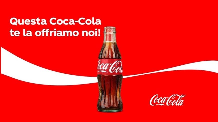 Coca-Cola per la ripartenza dell'Horeca: "Questa Coca-Cola te la offriamo noi!"