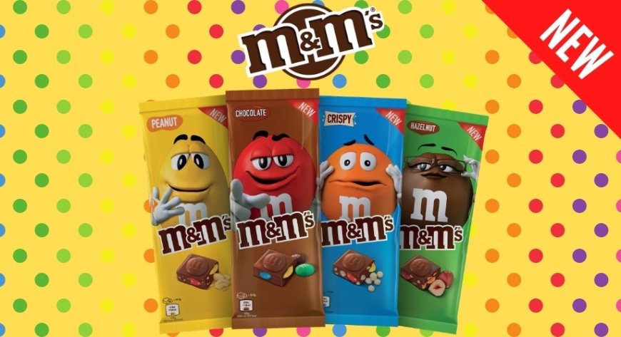 Finalmente disponibili le Tavolette di Cioccolato M&M's®