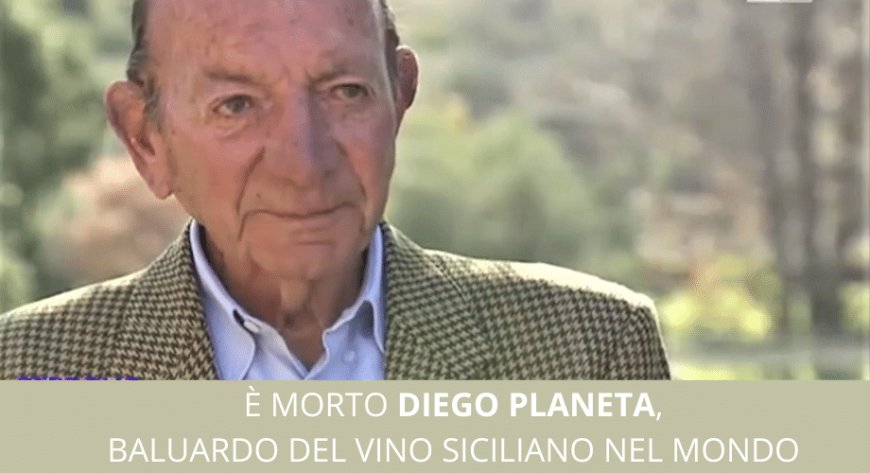 È morto Diego Planeta, baluardo del vino siciliano nel mondo