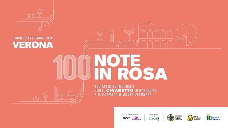 100 Note in Rosa Festival: a Verona musica e vino per l'addio all'estate e il benvenuto all'autunno