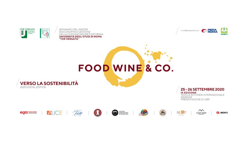 È giunto alla nona edizione “Food, Wine & Co.”, quest’anno in versione digitale
