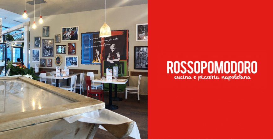 Nuova apertura post restyling per Rossopomodoro a La Reggia Designer Outlet