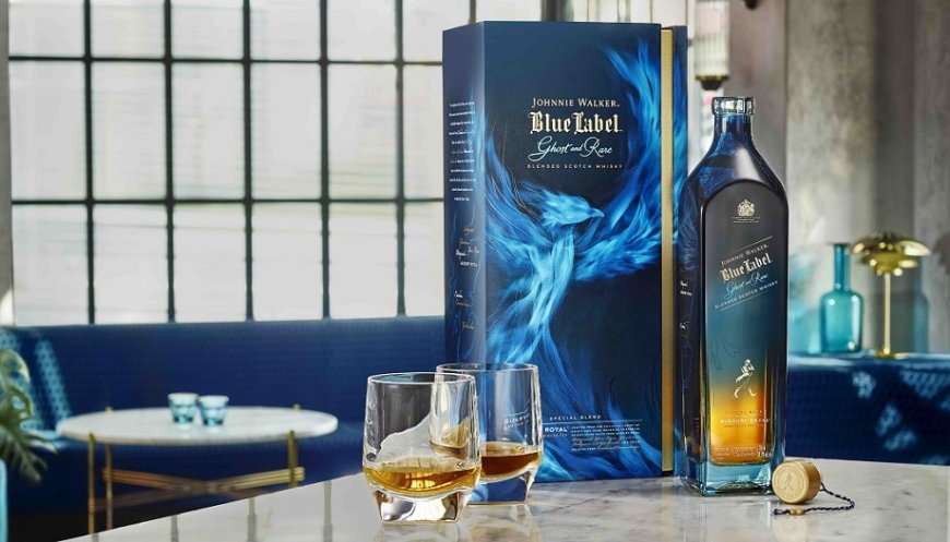 Arriva Johnnie Walker Blue Label Ghost and Rare Glenury Royal
