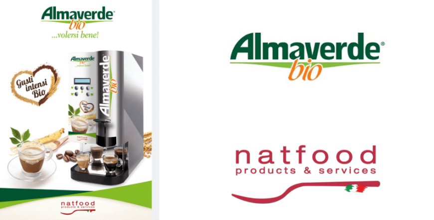 Natfood porta al bar i prodotti Almaverde Bio