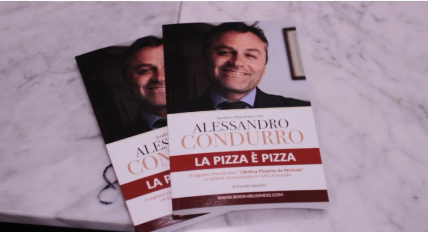 Grande successo per la presentazione di "La Pizza è Pizza", libro-intervista ad Alessandro Condurro de L'Antica Pizzeria da Michele