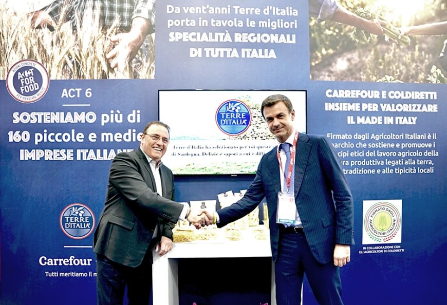 Carrefour Italia e Filiera Agricola presentano le prime referenze Terre D'Italia con provenienza garantita da FDAI