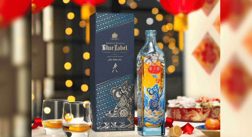 Johnnie Walker celebra il Capodanno Cinese con una bottiglia artistica in edizione limitata