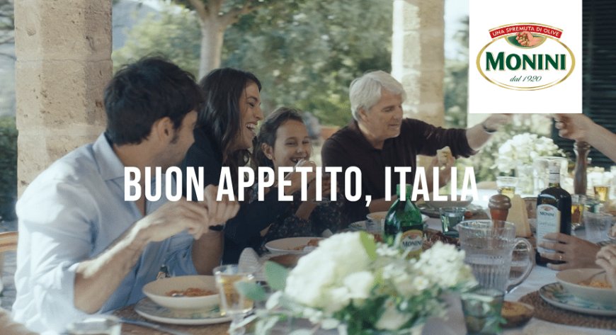Monini celebra i suoi primi 100 anni augurando "Buon Appetito" Italia