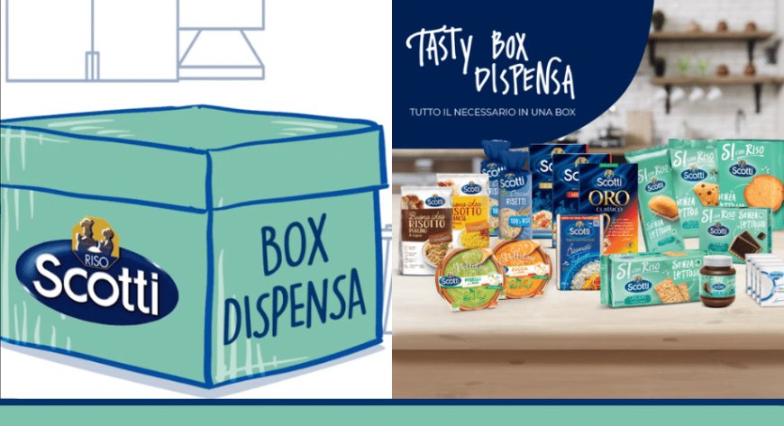 Tasty Box Dispensa: l'idea di Riso Scotti per restare a casa con gusto
