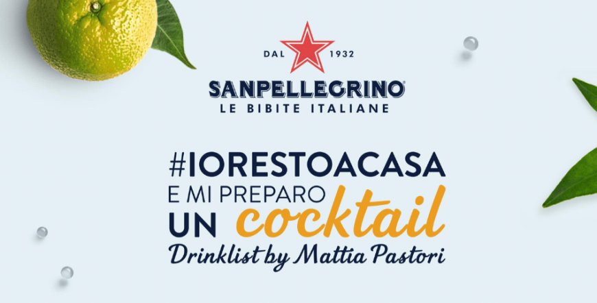 I drink delle Bibite Sanpellegrino firmate da Mattia Pastori