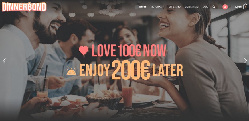 Nasce Dinnerbond.it, il portale per sostenere i ristoranti con l'acquisto di "bond"