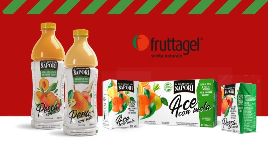 Fruttagel presenta la nuova gamma di bevande premium Il Giardino dei Sapori