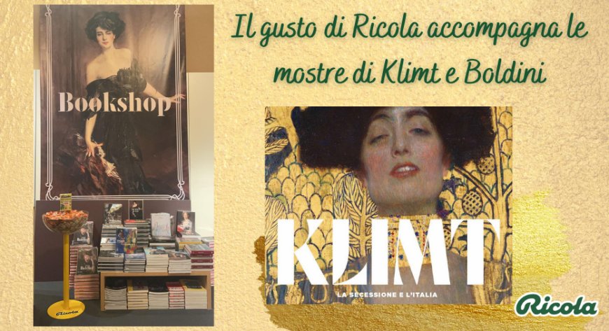 Il gusto di Ricola accompagna le mostre di Klimt e Boldini