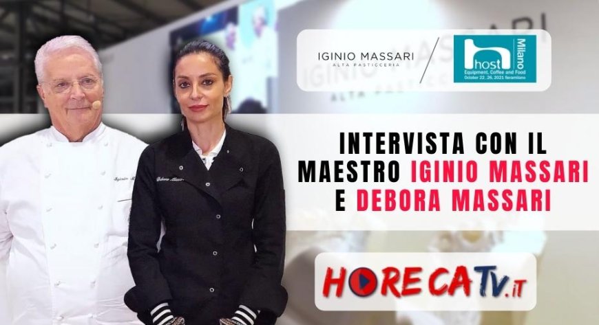 HorecaTV a Host 2021. Intervista con il Maestro Iginio Massari e Debora Massari