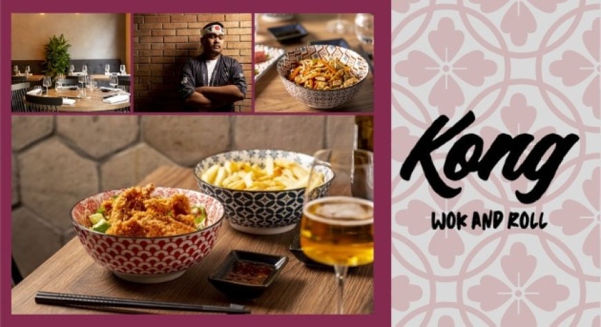 Kong – wok & roll, la nuova cucina fusion di Roma