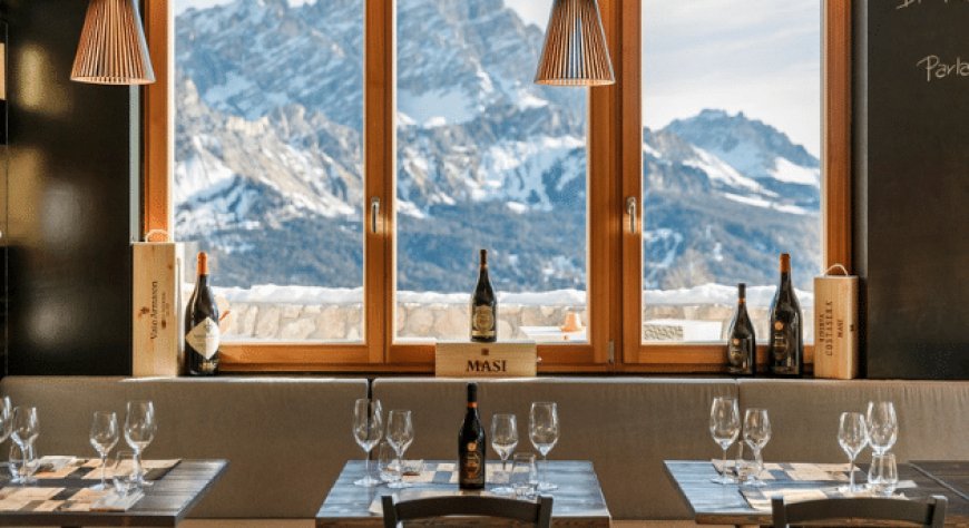 Riapre la spettacolare terrazza del Masi Wine Bar di Cortina
