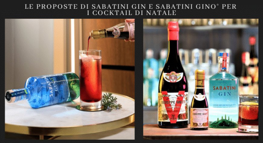 Le proposte di Sabatini Gin e Sabatini Gino° per i cocktail di Natale