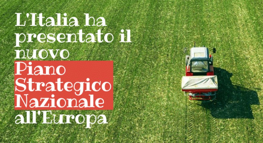 L'Italia ha presentato il nuovo Piano Strategico Nazionale per la PAC all'Europa