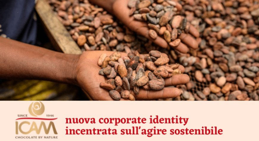 ICAM Cioccolato: nuova corporate identity incentrata sull'agire sostenibile