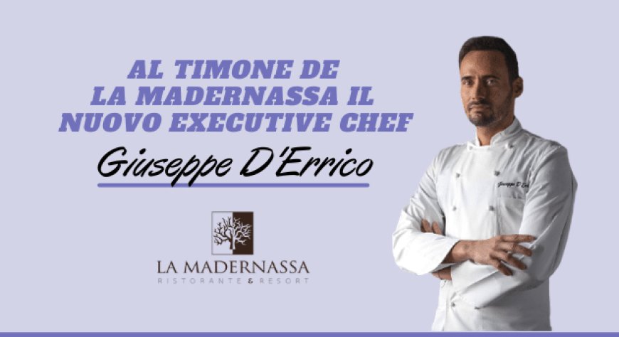 Al timone de La Madernassa il nuovo executive chef Giuseppe D'Errico