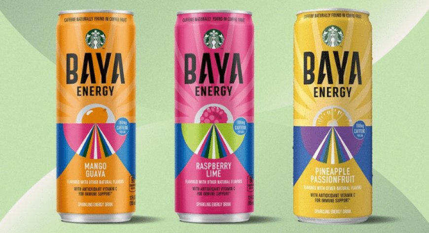 Starbucks entra nel mondo degli energy drink con Starbucks BAYA Energy