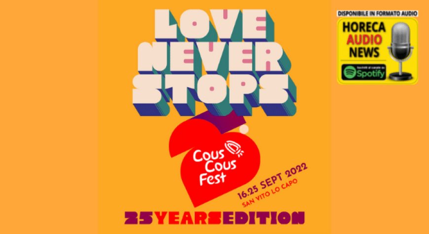 Cous Cous Fest festeggia i 25 anni con un'edizione speciale