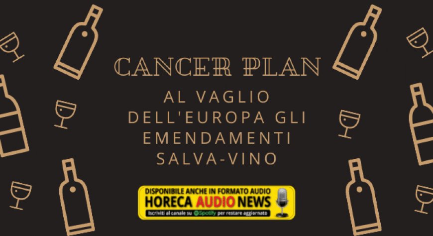 Cancer Plan. Al vaglio dell'Europa gli emendamenti salva-vino