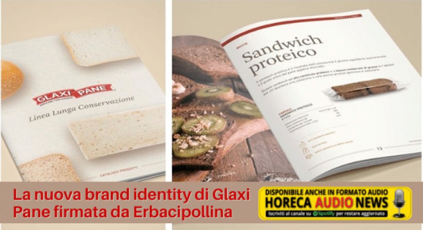 La nuova brand identity di Glaxi Pane firmata da Erbacipollina