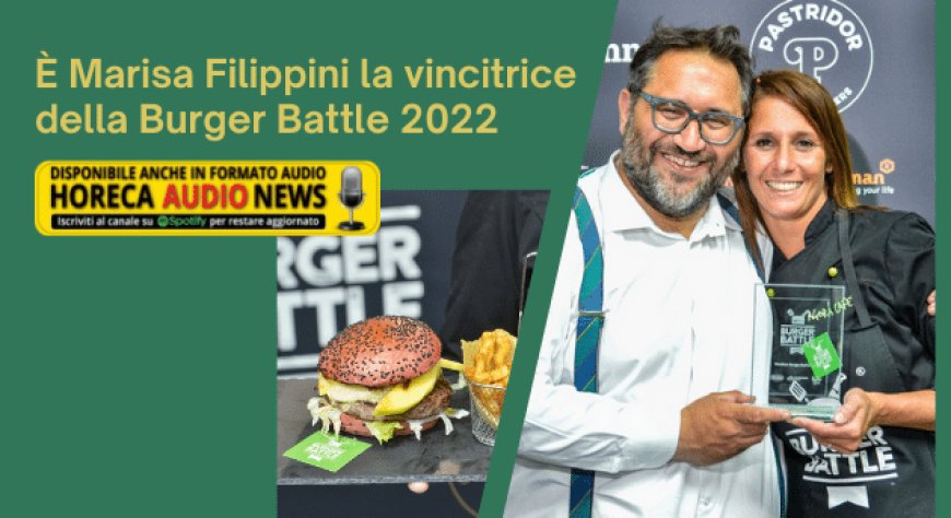 È Marisa Filippini la vincitrice della Burger Battle 2022