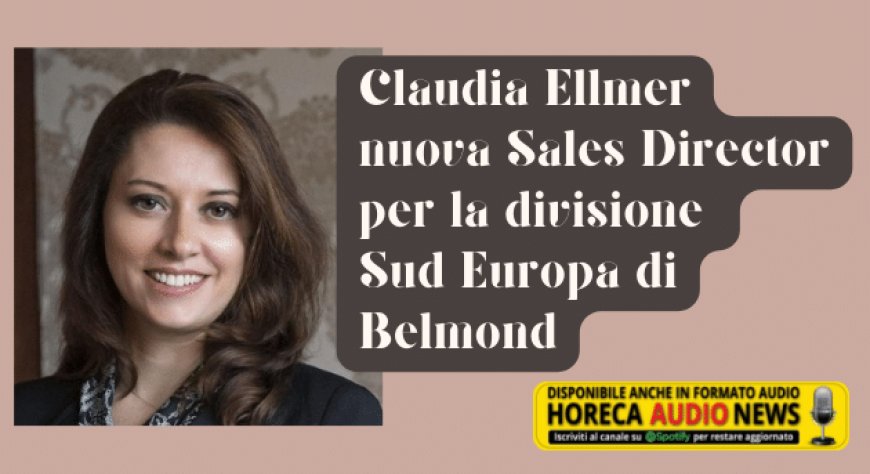 Claudia Ellmer nuova Sales Director per la divisione Sud Europa di Belmond