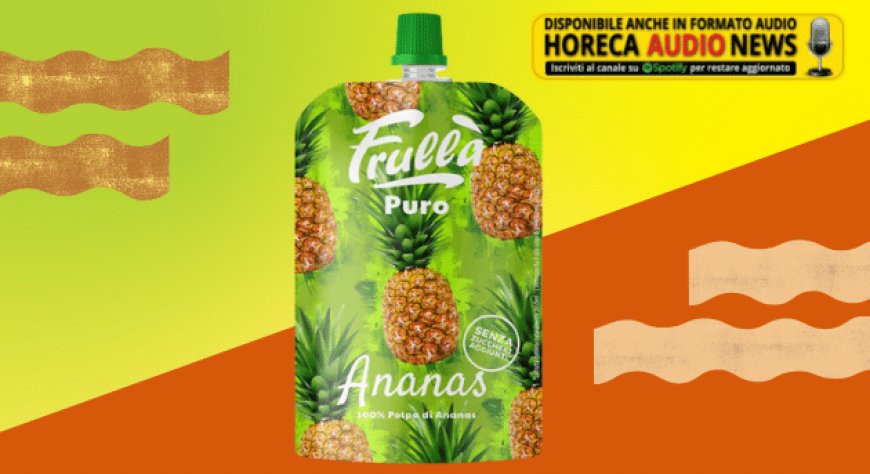 Frullà Puro Ananas: gusto tropicale nel comodo doypack