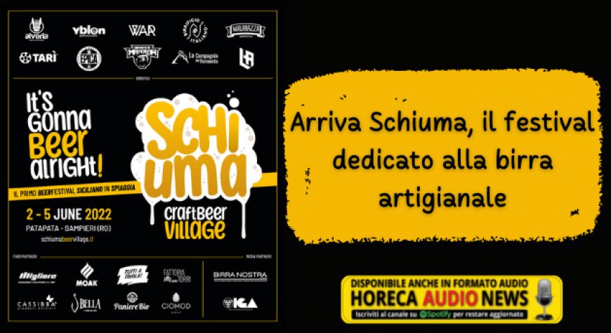 Arriva Schiuma, il festival dedicato alla birra artigianale