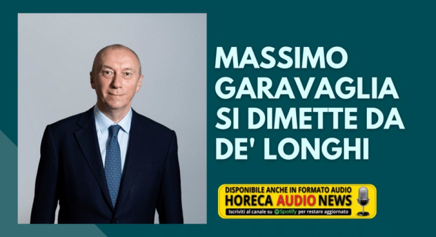 Massimo Garavaglia si dimette da De' Longhi