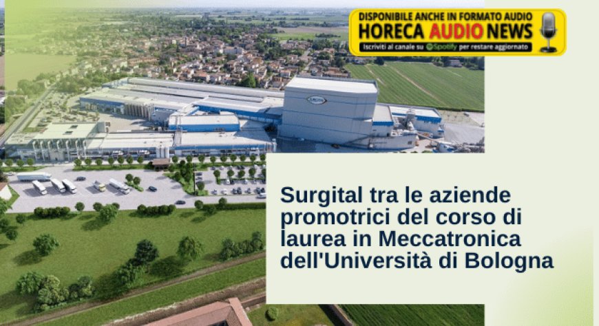 Surgital tra le aziende promotrici del corso di laurea in Meccatronica dell'Università di Bologna