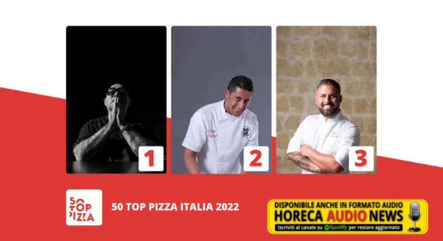 50 Top Pizza: ecco la classifica delle migliori pizzerie d’Italia. Il podio è tutto campano