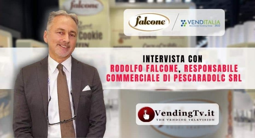 VendingTv a Venditalia 2022. Intervista con Rodolfo Falcone di PescaraDolc