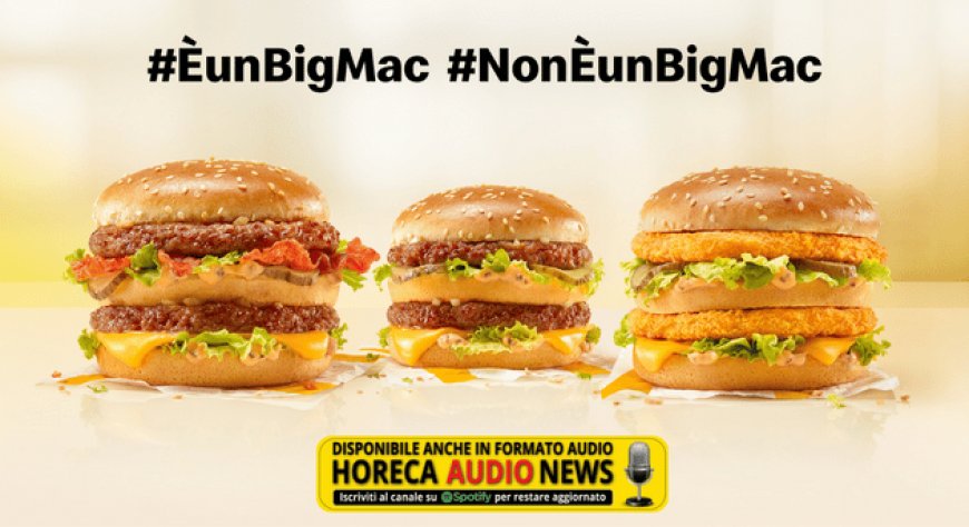 È o non è un Big Mac? Un'icona del fast food cambia e Leo Burnett lo racconta con ironia