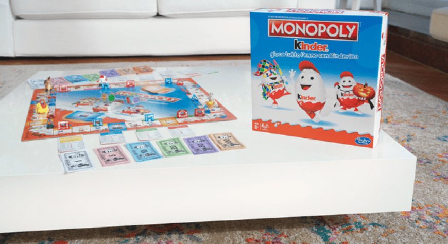 Con Monopoly Kinder condividere momenti in famiglia è ancora più divertente
