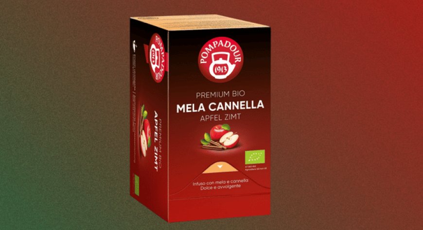Il nuovo infuso Mela Cannella Pompadour per il canale Foodservice