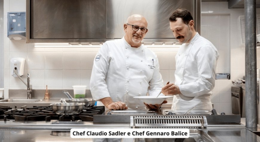 Menù a quattro mani per gli chef Claudio Sadler e Gennaro Balice al Canova Restaurant by Sadler di Venezia