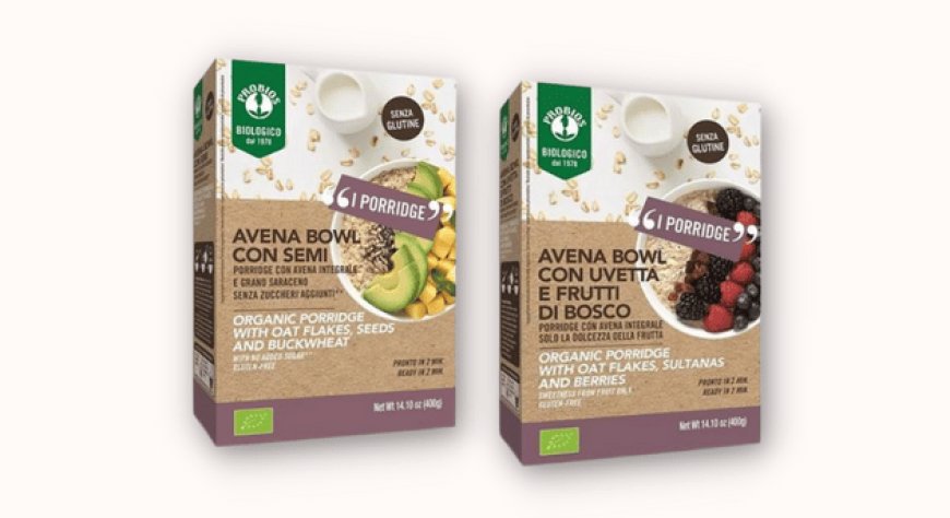 Probios presenta gli Avena Bowl, i porridge ricchi di gusto